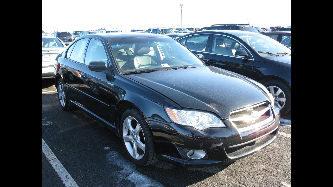 2008 Subaru Legacy Start Up and Tour