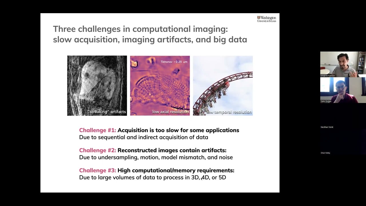U. Kamilov: Computational Imaging: Integrating Physical and Learned Models using Plug&Play Methods