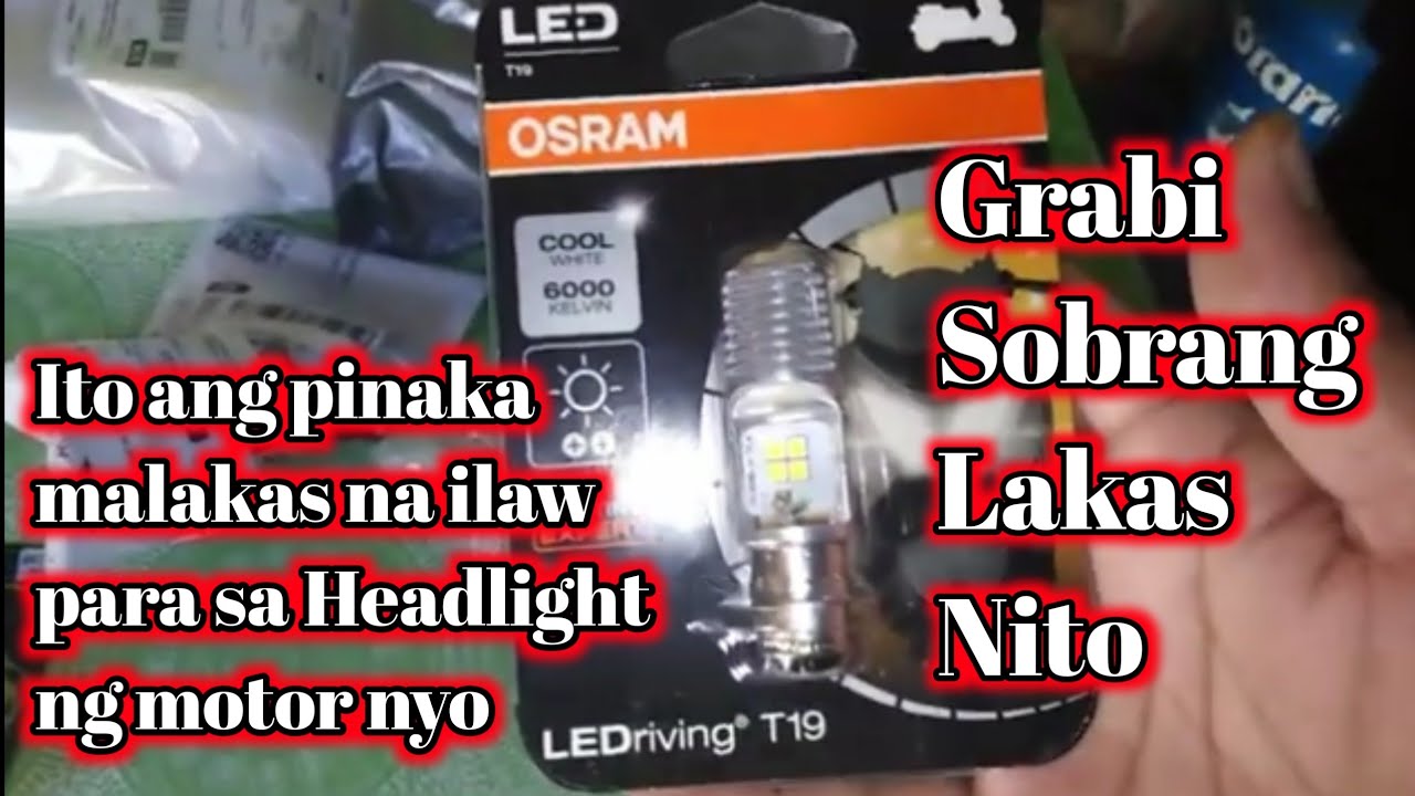 Unboxing Osram T19 Headlight Bulb