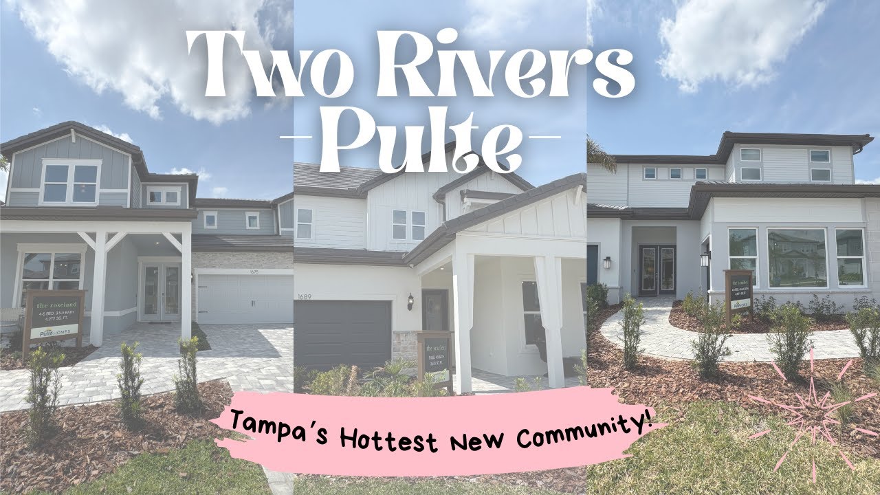 Two Rivers by Pulte Homes | Sanibel, Roseland, and Scarlett Floorpans | Zephyrhills, Florida