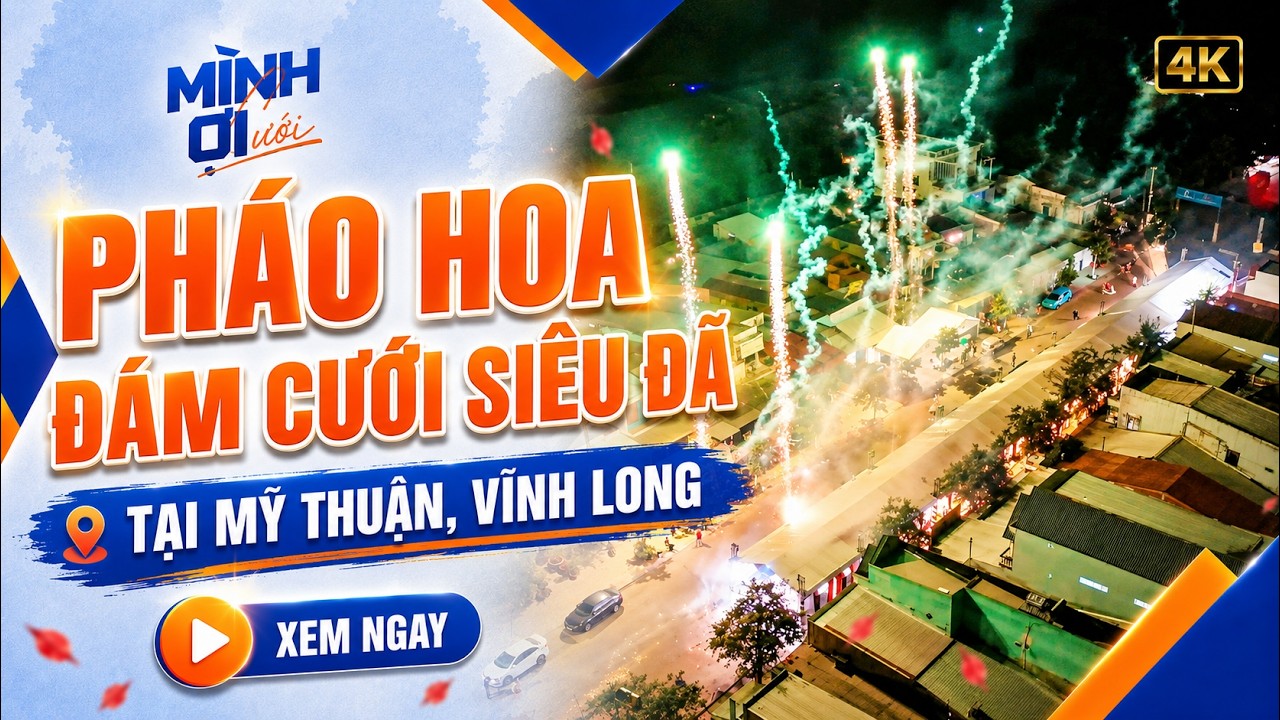 [MÌNH ƠI CƯỚI] PHÁO HOA VU QUY | Anh Thư & Minh Trí