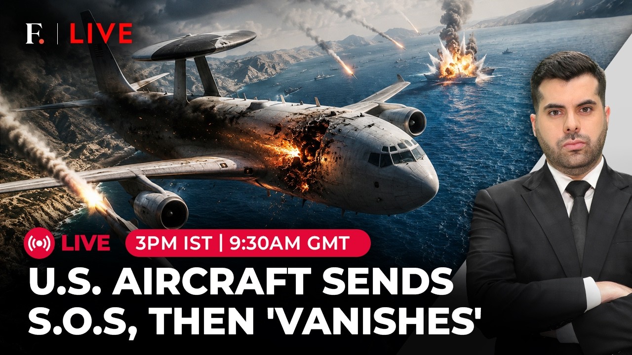 LIVE: US Aircraft Hit By Iran Over Hormuz? Military Plane 'Missing' After Sounding SOS | Firstpost