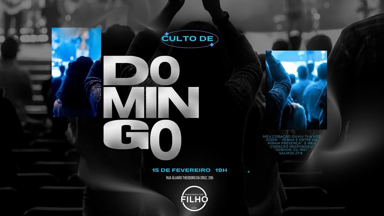 🙏15/02/2026 -  CULTO DE LOUVOR E ADORAÇÃO AO VIVO 🙏 “Venha e entre na minha presença”