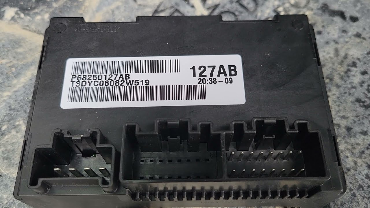 2018 Dodge Ram 1500 4X4 Transfer Case Control Module Location and Removal