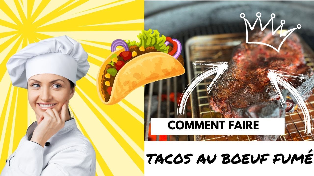 Monsieur BBQ - Comment faire un tacos au bœuf fumé !