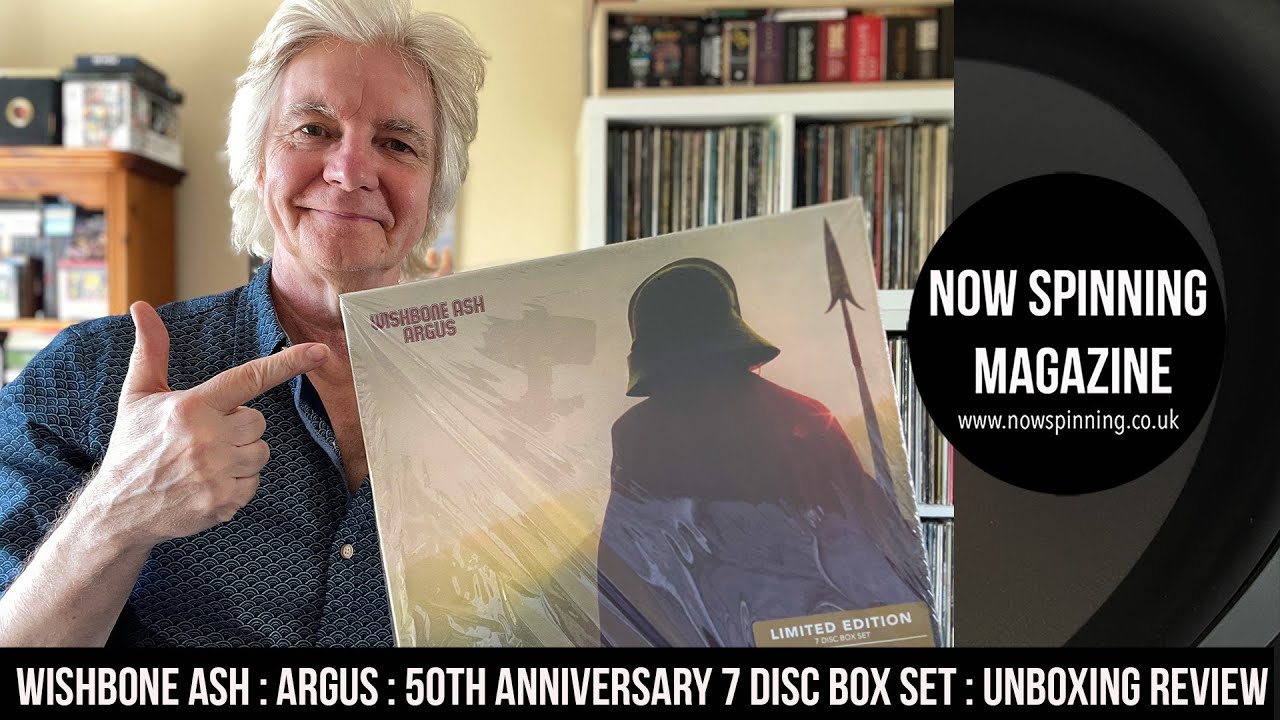 Wishbone Ash Argus 50th anniversary 7 Disc Box Set : Unboxing Review