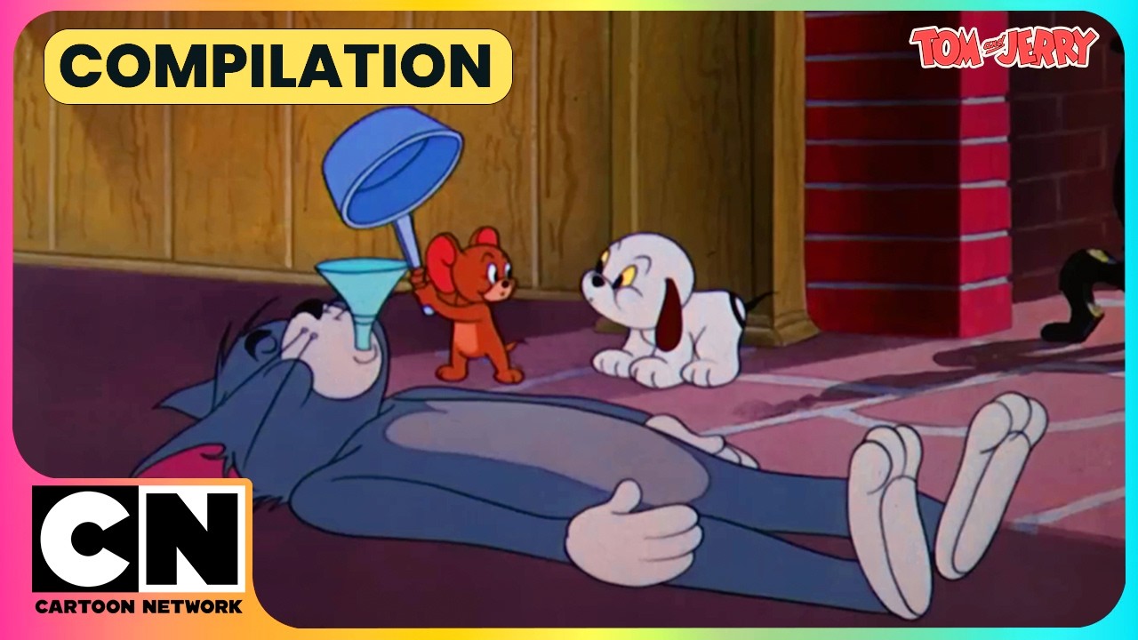 Jerry Found His New Weapon🐶💀| Tom & Jerry🤩| Classic Cartoon🥳| 90's Cartoon✨| @cnindia ​