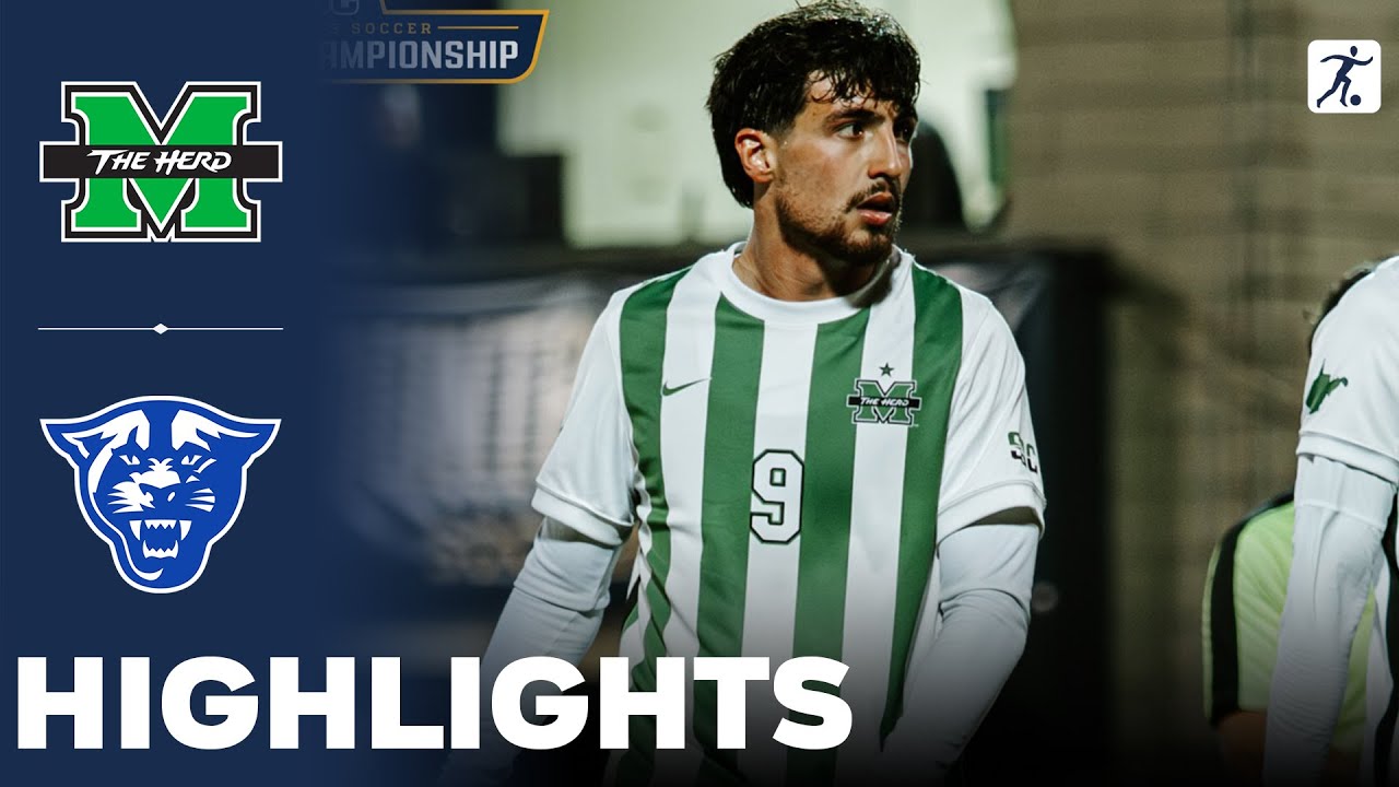 Marshall vs Georgia State | NCAA College Soccer | Highlights - November 09, 2025