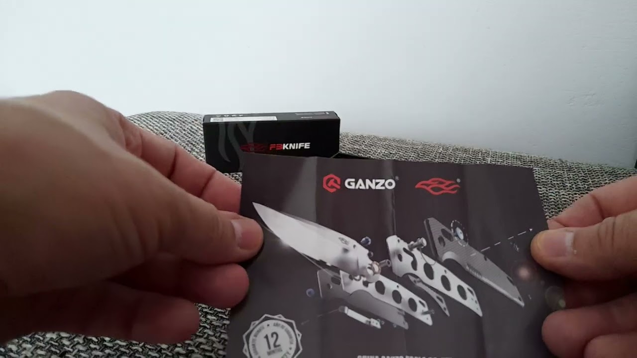 A może to on,ten jedyny? Nóż Ganzo Firebird F753M1-OR. #Unboxing
