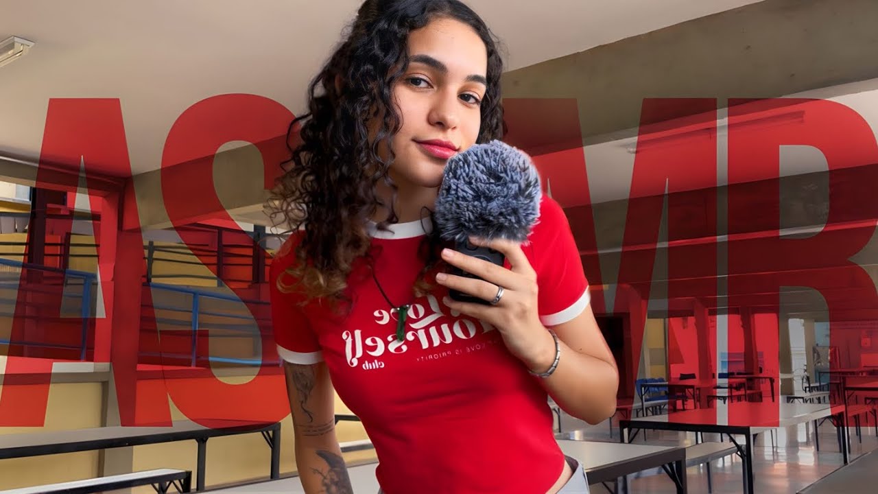 *TENTEI FAZER ASMR NA ESCOLA