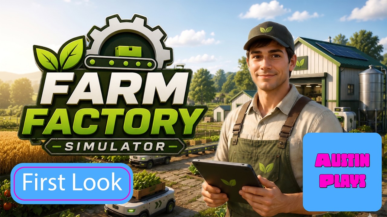 Первый взгляд на демоверсию Farm Factory Simulator с Steam Next Fest &mdash; создание идеальной автомат...