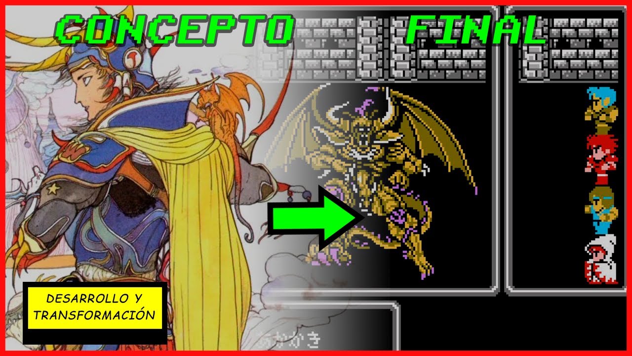 EL DESARROLLO Y TRANSFORMACIÓN DE FINAL FANTASY 1 🛠️