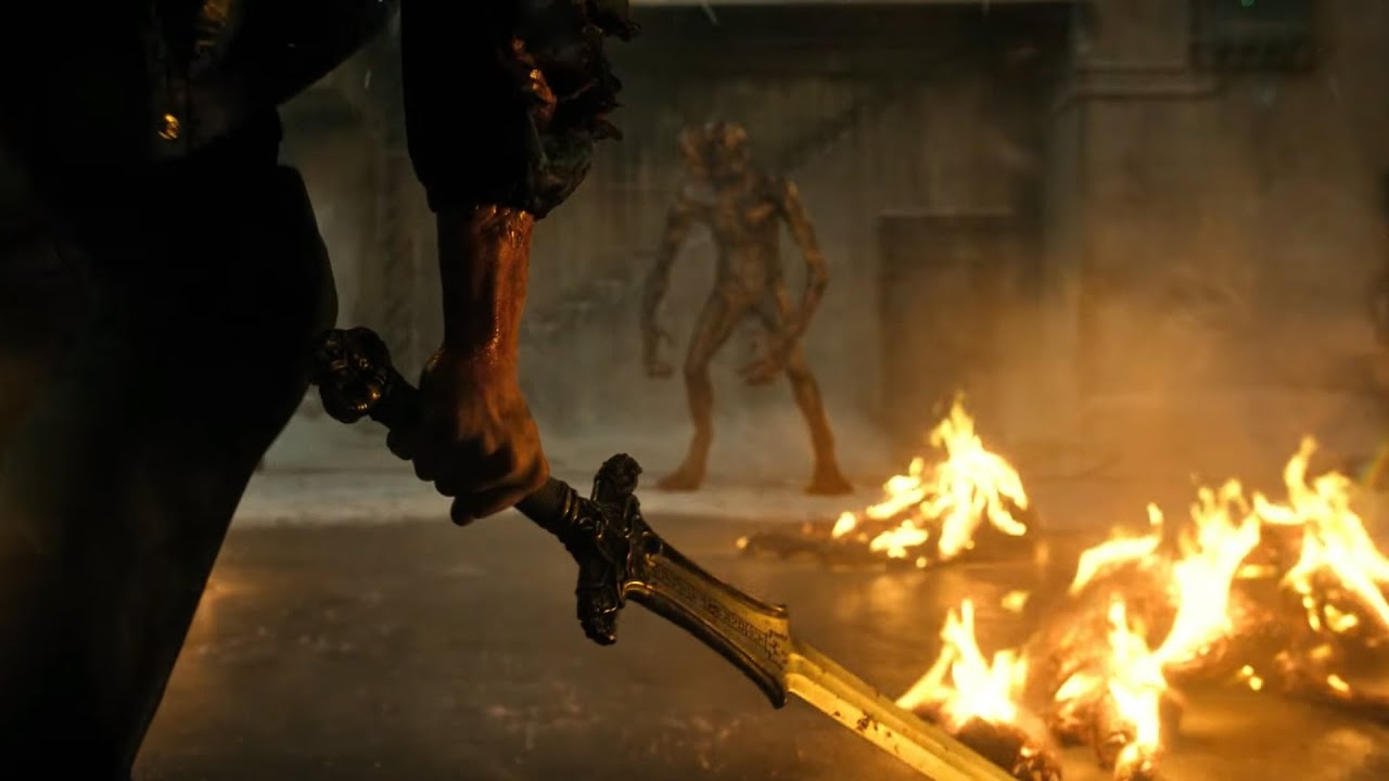 Stranger Things - Conan The Barbarian Atlantean Sword Scene (with Anvil Of Crom Theme)