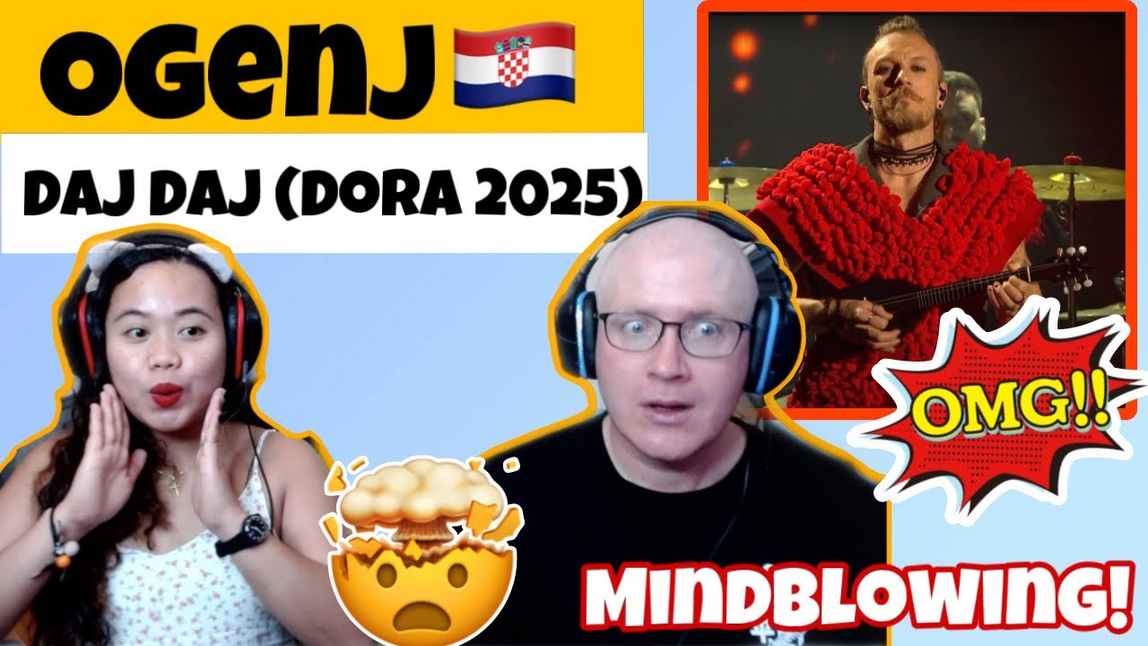 Ogenj - Daj Daj | Eurovision Croatia (Dora 2025) Reaction🇭🇷