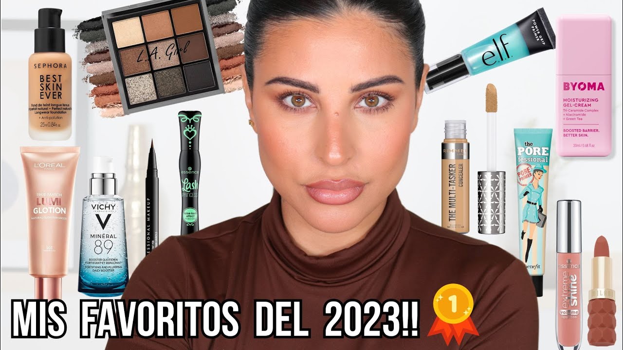 Me maquillo con🥇MIS PRODUCTOS FAVORITOS DEL 2023 🥇