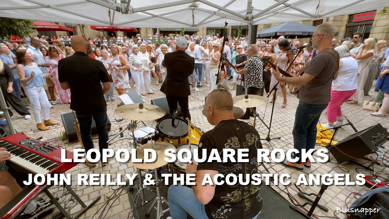 Leopold Square Rocks to the sounds of John Reilly and the Acoustic Angels.  Video 2 in 4K