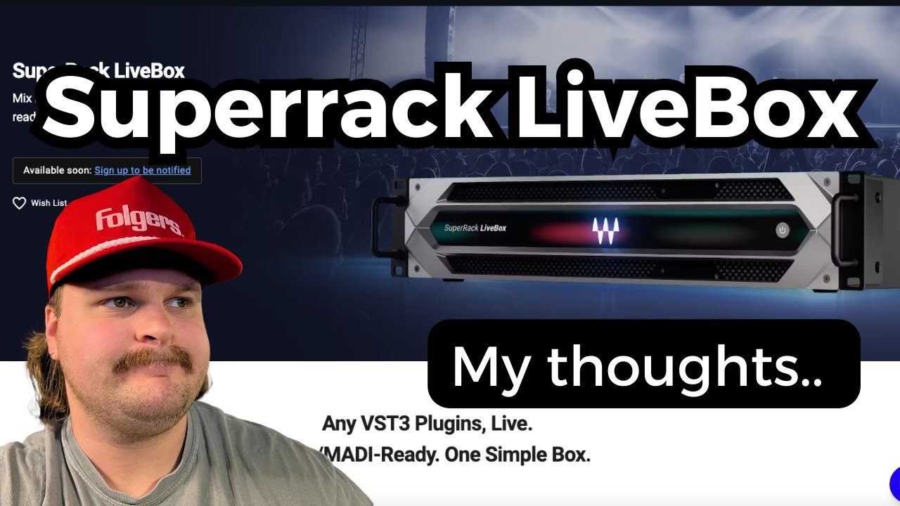 WAVES SUPERRACK LIVEBOX — ПЕРВЫЕ ВПЕЧАТЛЕНИЯ
