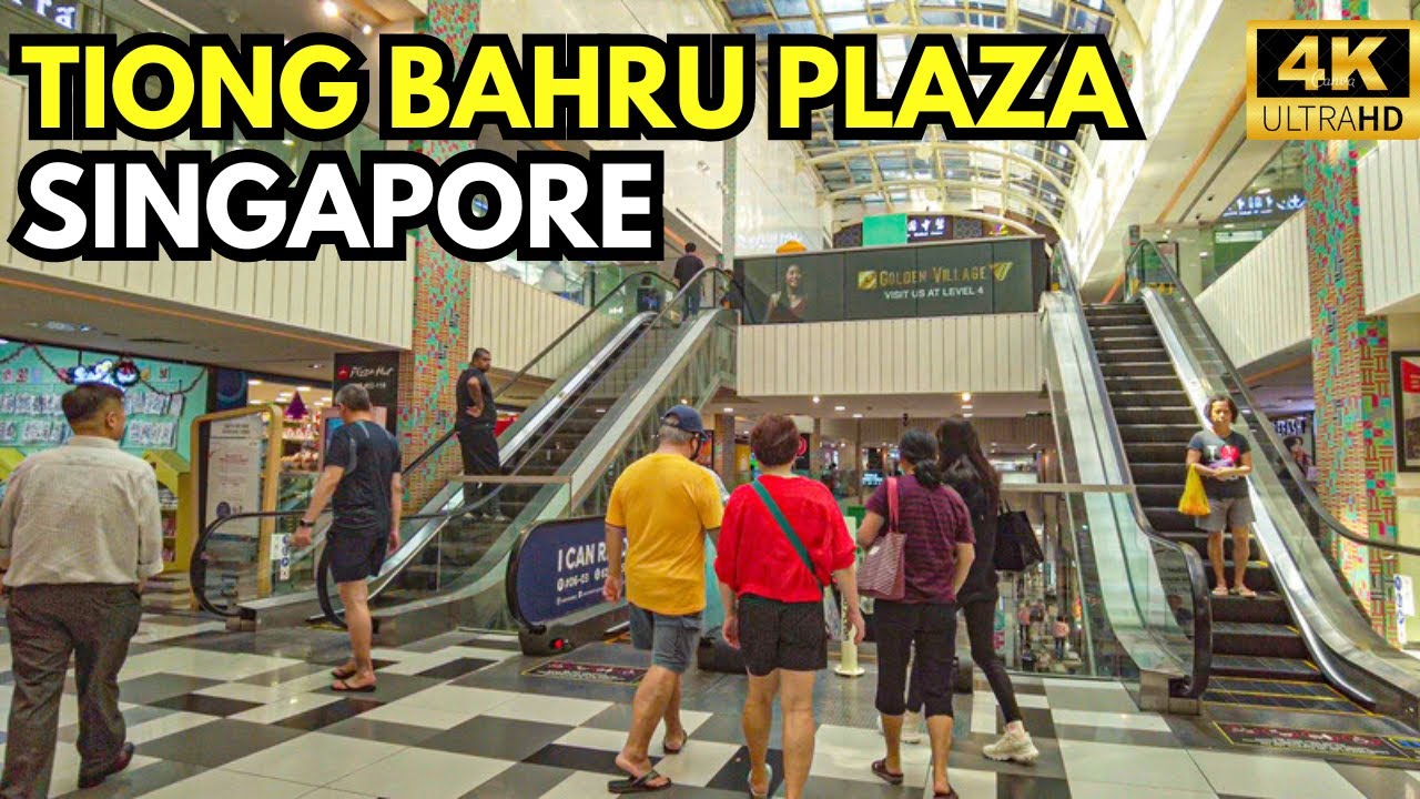 Tiong Bahru Plaza Mall Tour~ Singapore Walking Tours [4K]