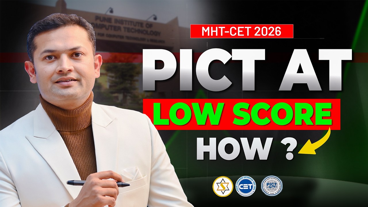 PICT Mein Low Score Par Admission? Kaise? Complete Truth | Cutoff Analysis | MHT-CET