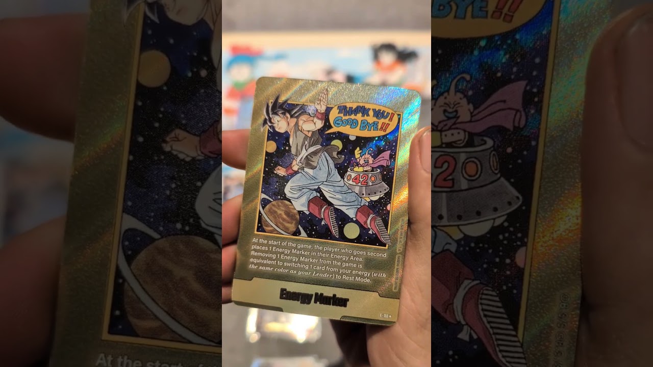 🥹💛 Gold E-90🌟 🔥SB02 Manga Booster Fusion World 💯 Dragon Ball Card Game #goku #sb02 #fusionworld #dbs