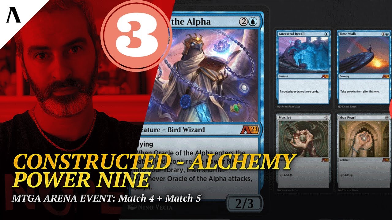 Arena Open Alchemy: giocate la power nine, almeno vi divertite [MTGA ITA - finiamo l'evento]