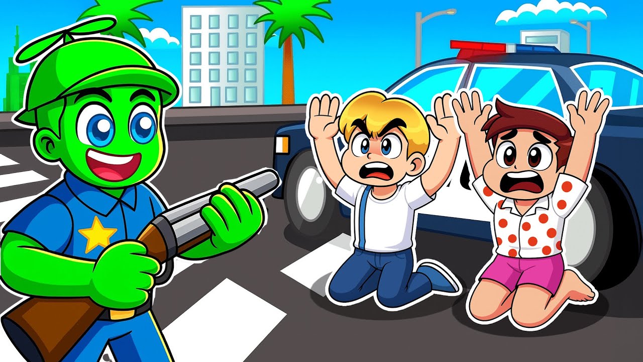 Jouer en tant que POLICIER sur GTA 5 !