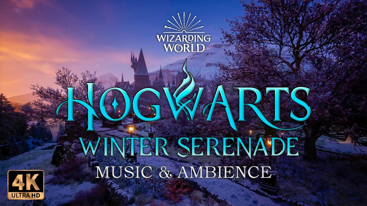 🏰 A Winter Serenade for Hogwarts  |  Harry Potter  Music & Ambience 4k