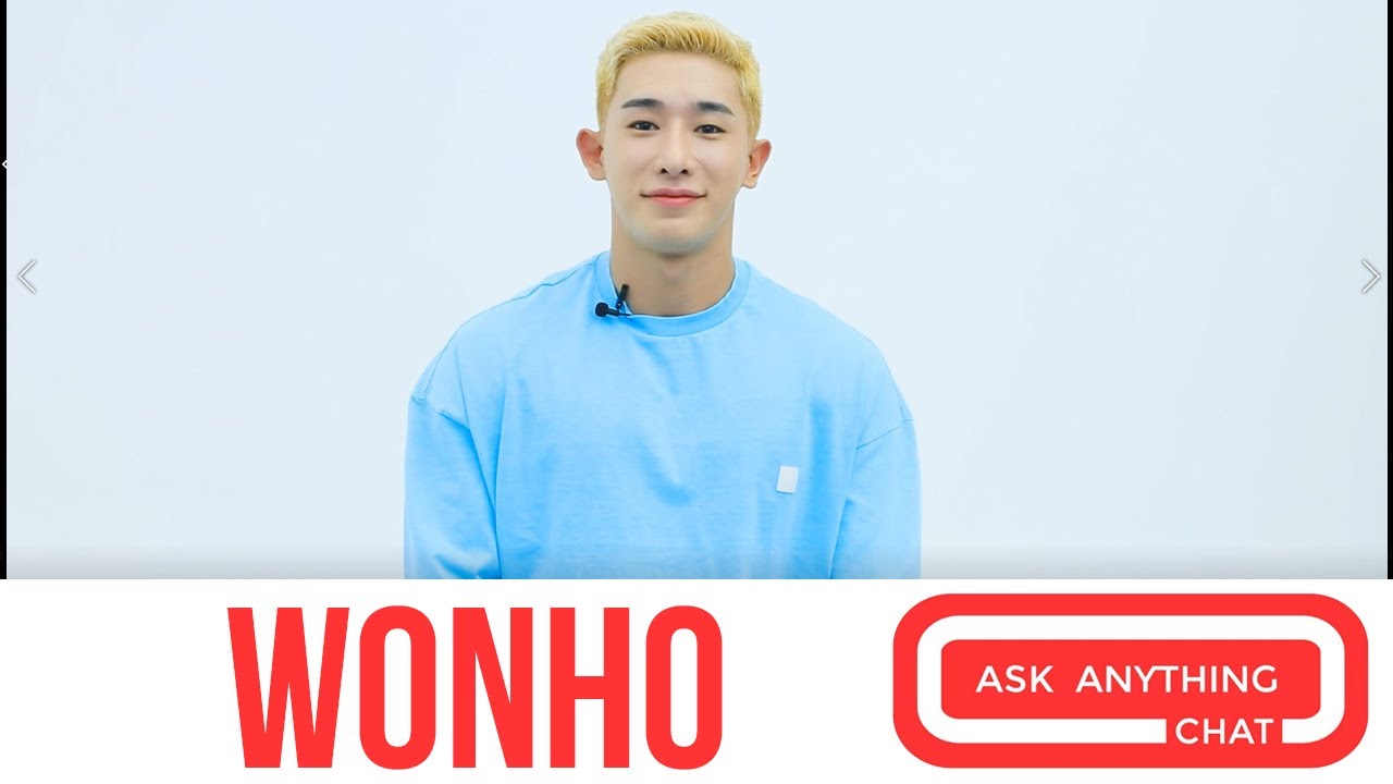 Wonho Speaks English.  He Sounds Great