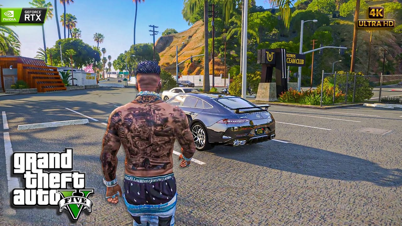 GRAND THEFT AUTO 5 | NEXT GENERATION ULTRA REALISTIC GRAPHICS MOD | WALKTHROUGH PART 62 4K HDR