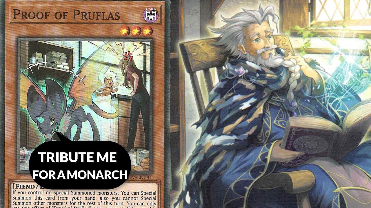 Proof of Pruflas screams, TRIBUTE ME FOR A MONARCH...