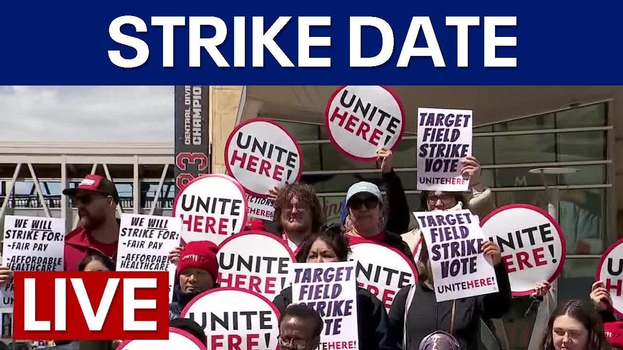 LIVE | Target Field concession workers announce strike date