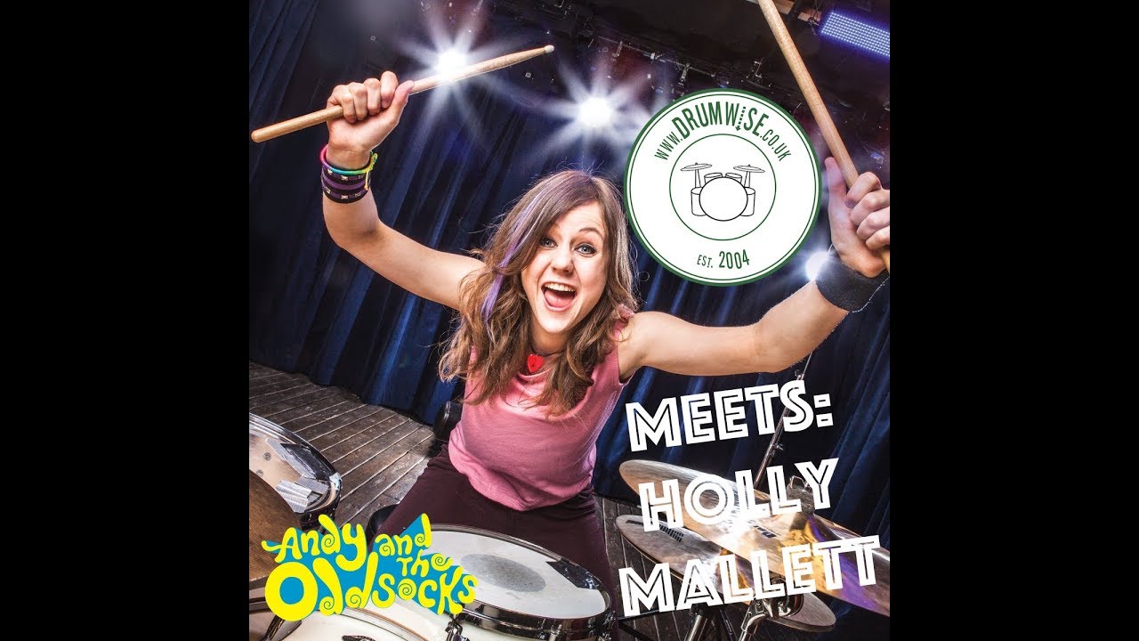 DrumWise Meets | Holly Mallett - Moxy • Andy & The Band (Former Student & Teacher)