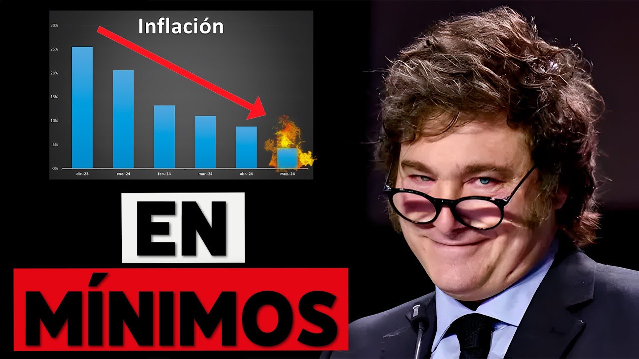 Milei hunde la inflación a su nivel más bajo en dos años