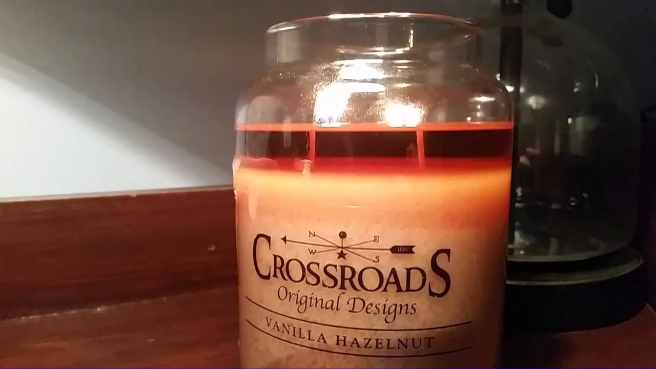 CrossRoads Candle Review, Vanilla Hazelnut