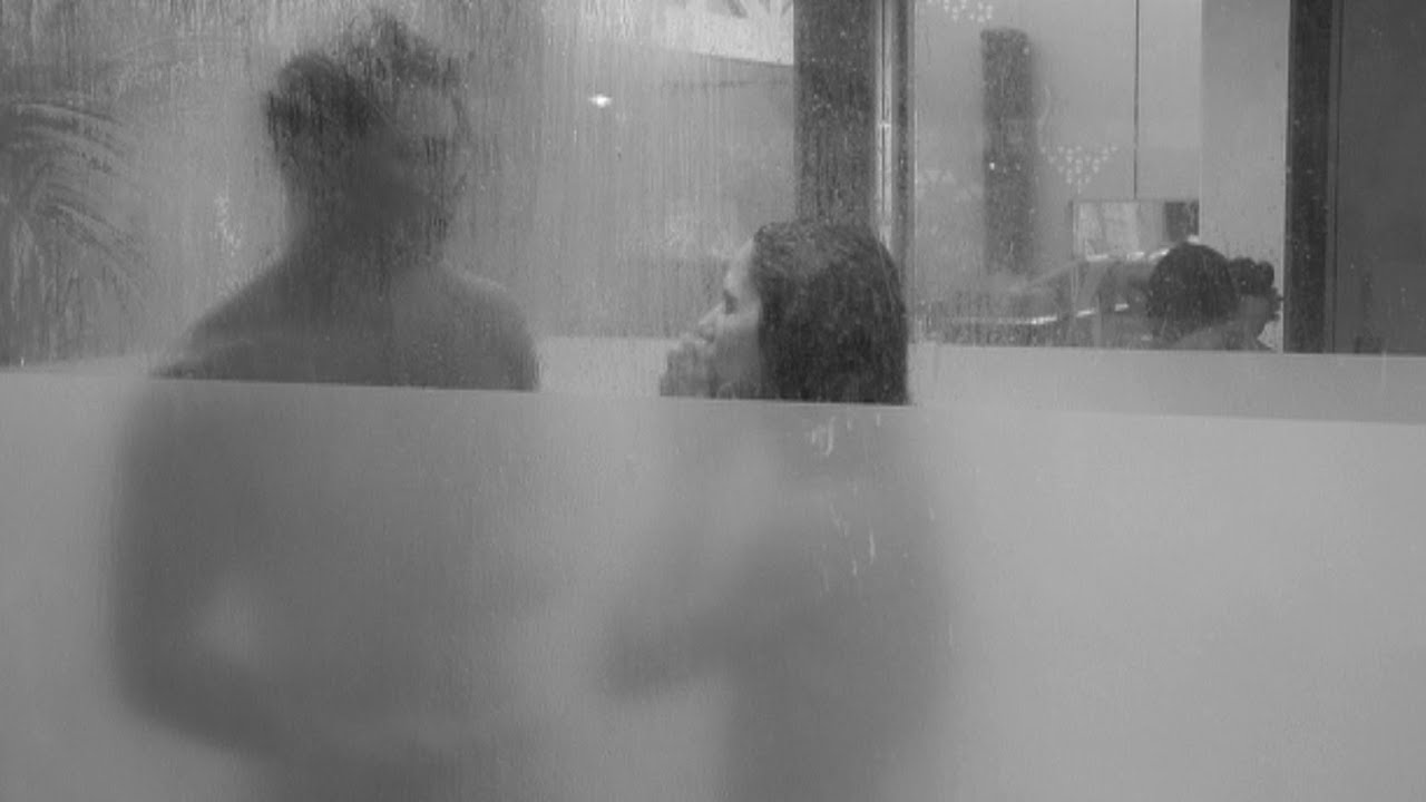 Kimberly's forbidden shower with Winston: Day 14, Big Brother
