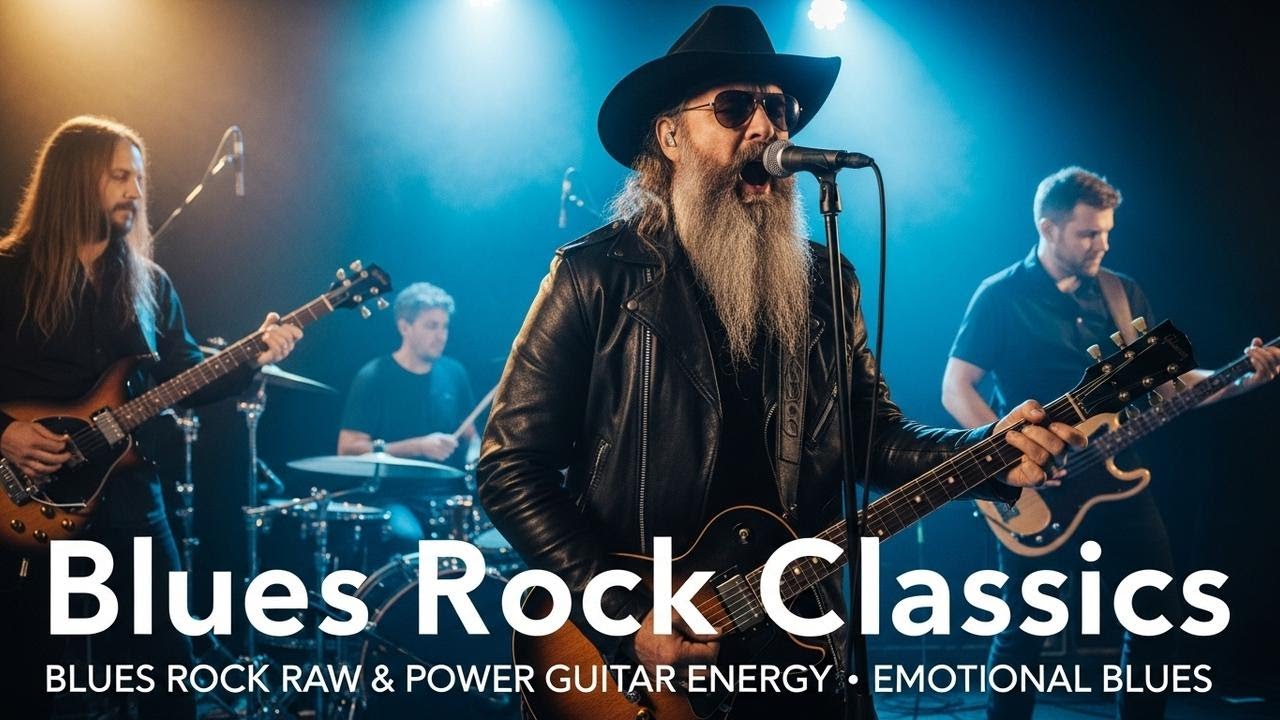 Deep Purple, Led Zeppelin, AC DC, Jimi Hendrix – Classic Blues Rock Explosion