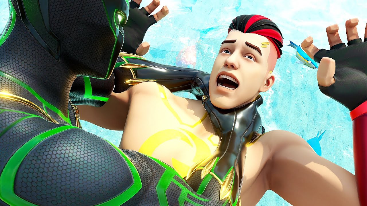 THEGREFG VS BLACK PANTHER.... ( Fortnite Short )
