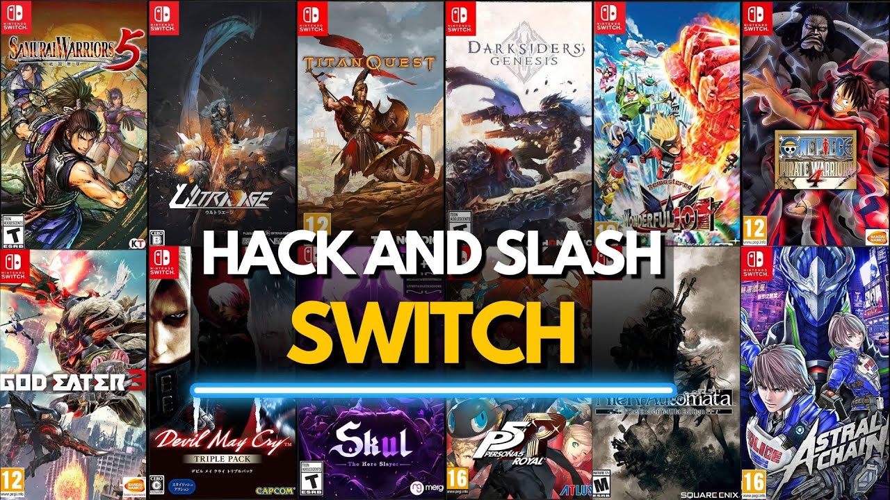 Топ-40 лучших игр Hack ’n Slash на Nintendo Switch (2025)