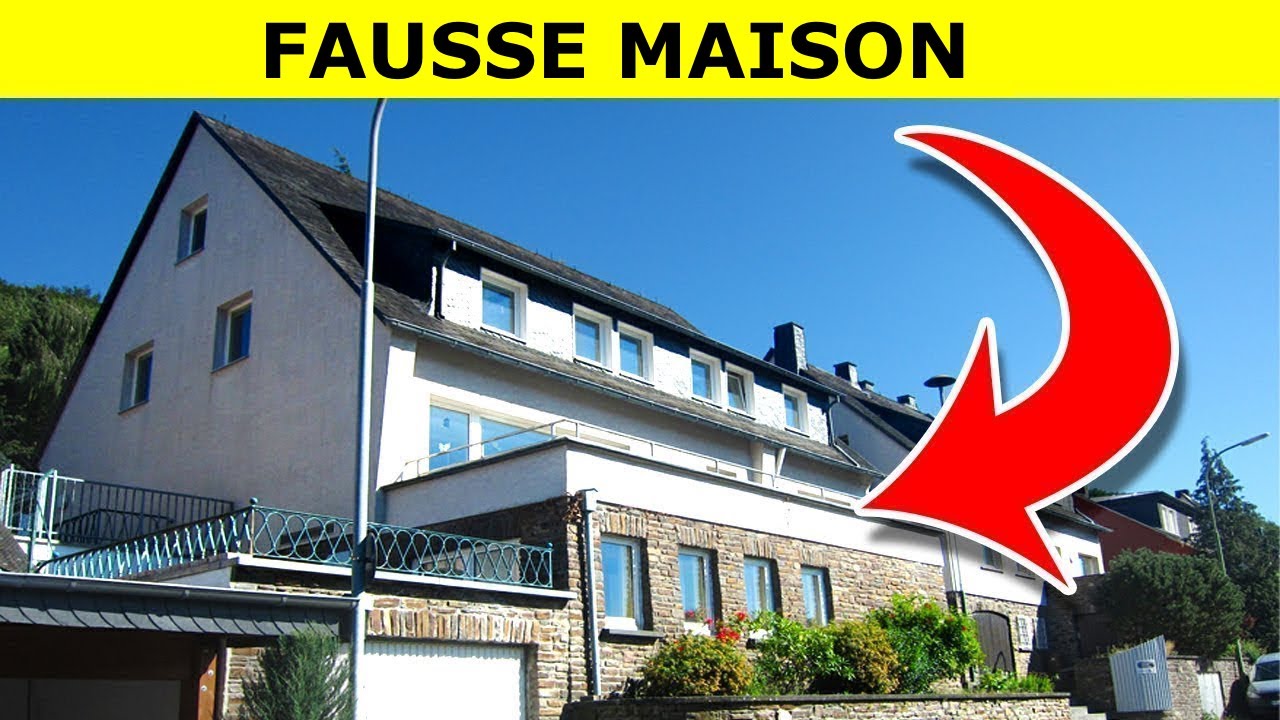 Ce Qui Se Cache Derrière Ces Fausses Maisons