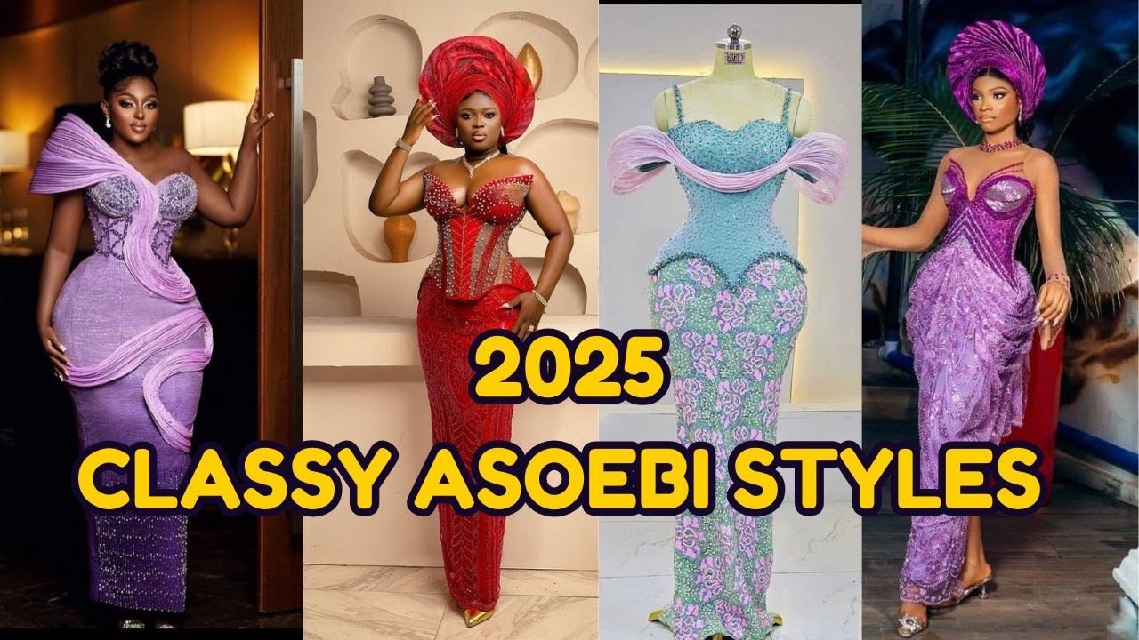 Elegant Asoebi Styles for Stylish and Classy Women | fashion style inspiration