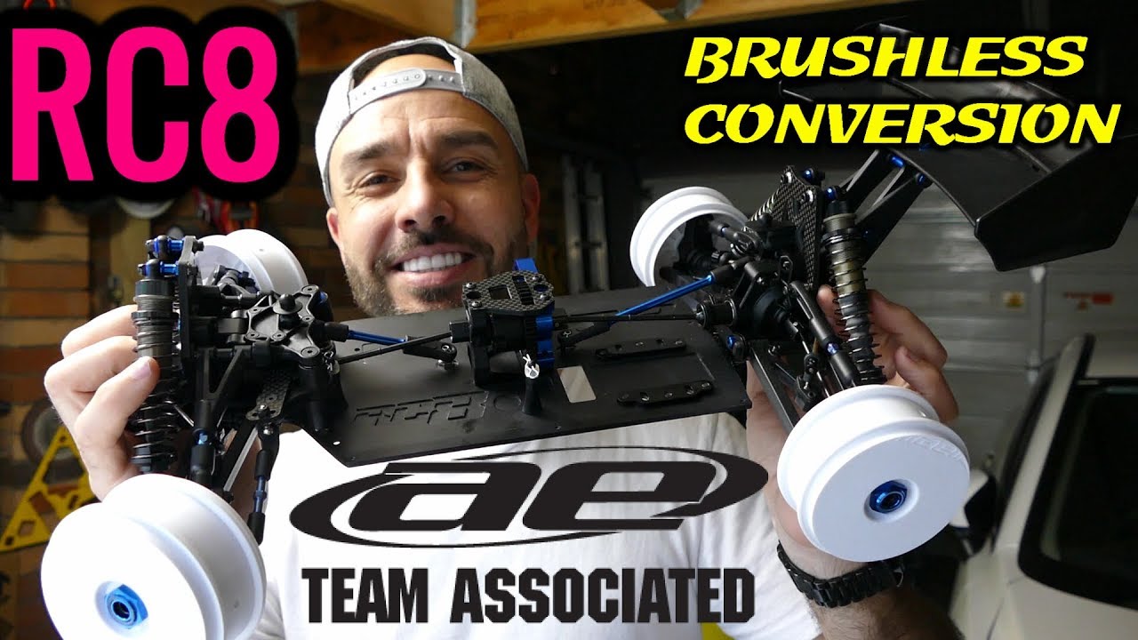 БАГГИ TEAM ASSOCIATED RC8 1/8 - Сборка с бесколлекторным двигателем, часть 1