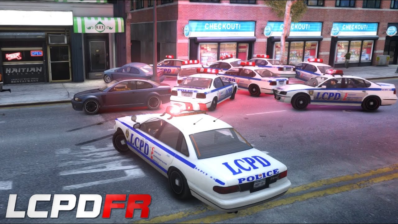 GTA 4 LCPDFR GAMEPLAY | ELS | GRAPHICS MOD | LCPD STANIER