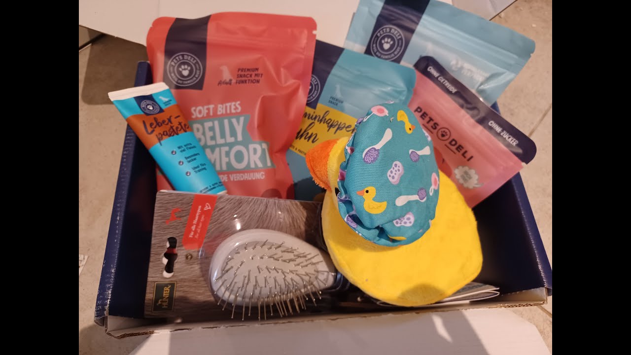 Pets Deli Surprise Box 🐥 April 2024 💙 | Hundebox Test | 🐺 Husky Goraidh 🐾