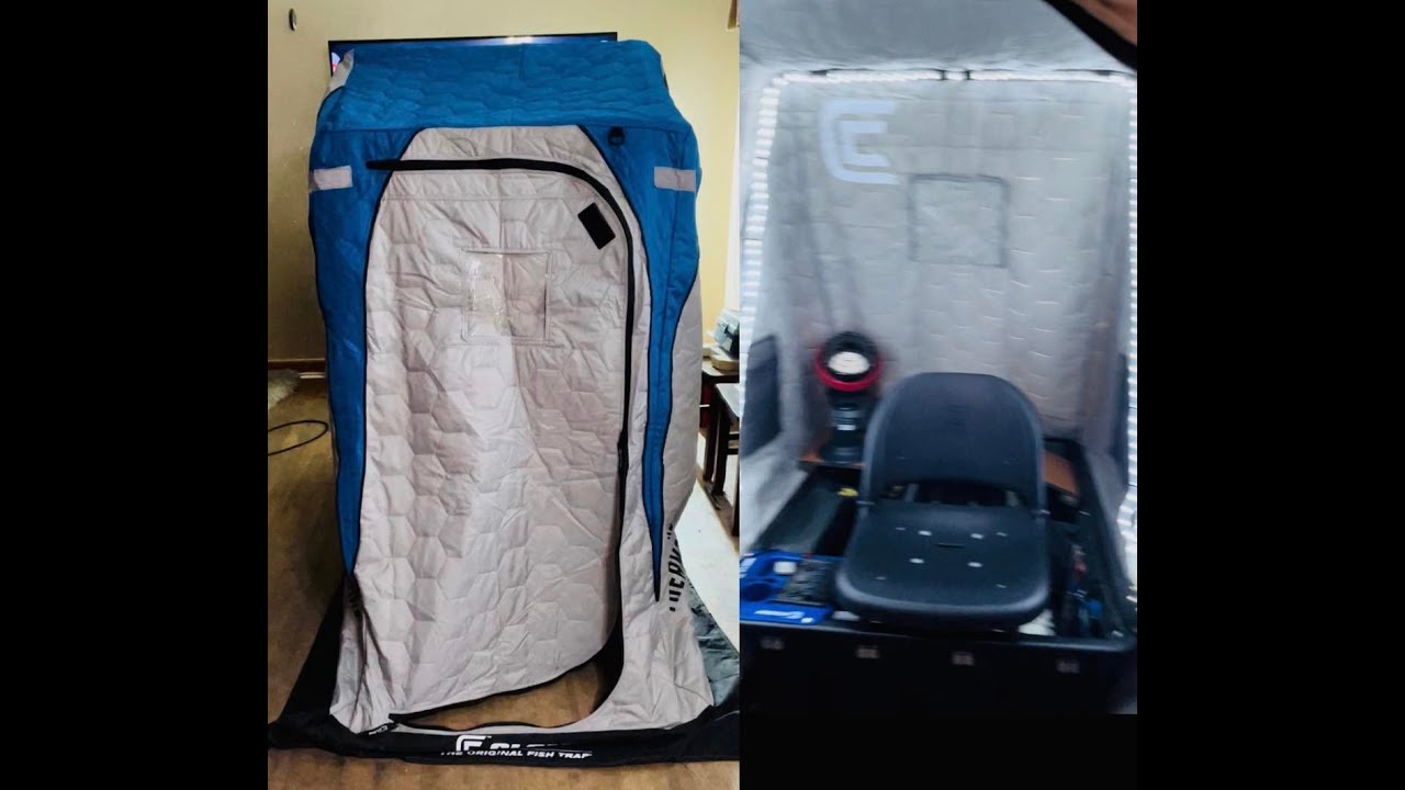 Ice Fishing Season Is Here!!!  CLAM KENAI PRO THERMAL FLIP OVER  -  Mods & Upgrades!!   Tight Lines!