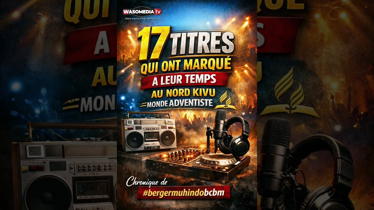 17 titres qui bn ont marqué dans la musique adventiste du Nord kivu #chroniquedebergermuhindo 