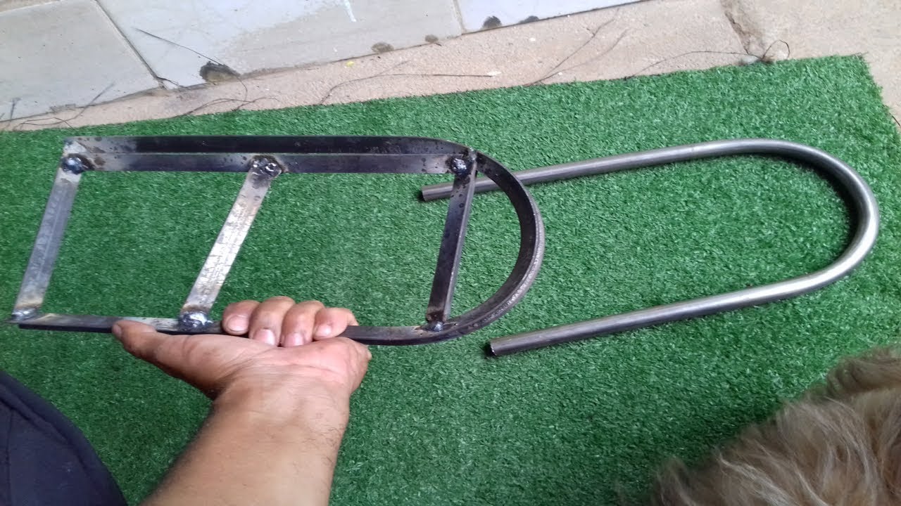 curvadora de tubos manual(tube bender) projeto cantoneira 5/8 teste 01