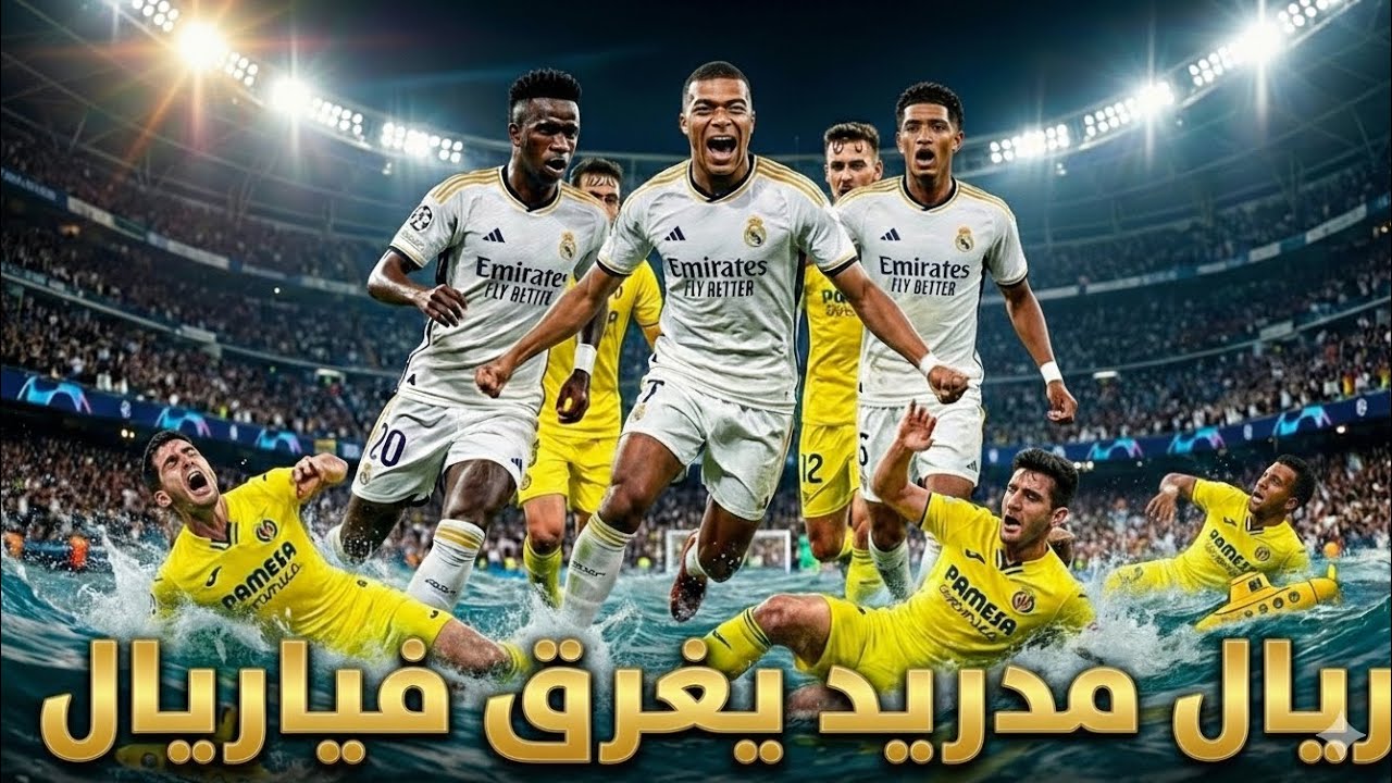 مبابي يُغرق الغواصات الصفراء! 🔥⚪ ريال مدريد يستعيد الصدارة (مؤقتًا) بعد الفوز على فياريال 👑