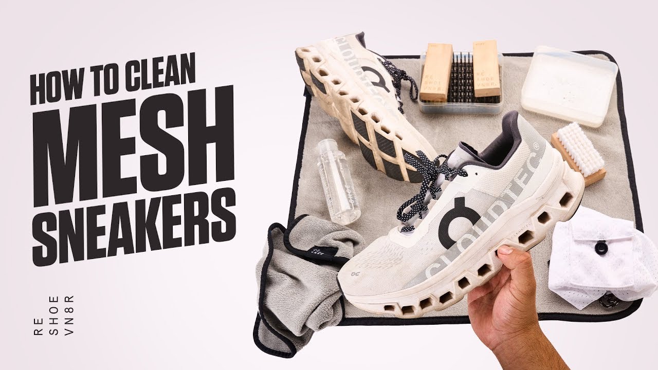 This Is the BEST Sneaker Cleaning Method for Mesh Shoes!