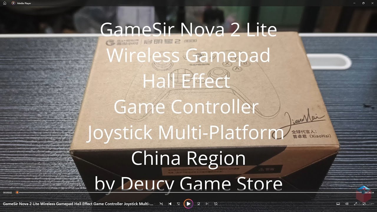 Unboxing GameSir Nova 2 Lite Wireless Gamepad Hall Effect Game Controller MultiPlatform China Region