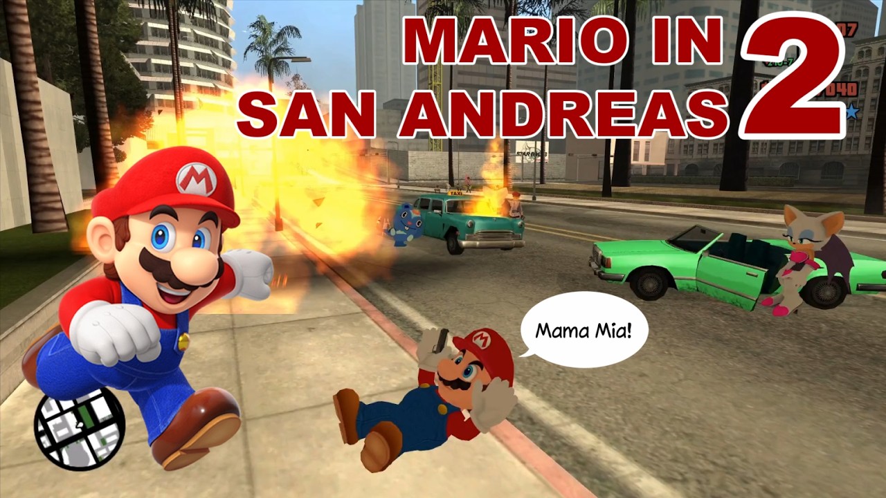 GTA San Andreas - Mario in San Andreas 02